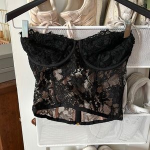 Lace corset top